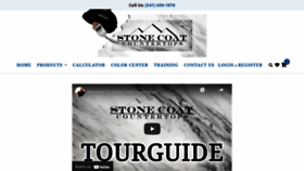 What Stonecoatcountertops.com website looked like in 2021 (2 years ago)