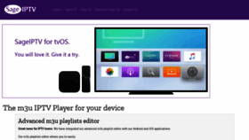 What Sageiptv.com website looked like in 2021 (2 years ago)