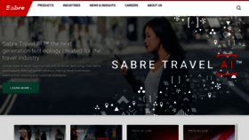 What Sabre-holdings.com website looked like in 2021 (2 years ago)