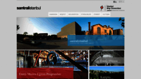 What Santralistanbul.org website looked like in 2021 (2 years ago)