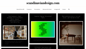 What Scandinaviandesign.com website looked like in 2021 (2 years ago)