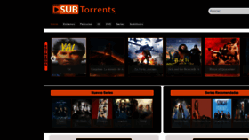 What Subtorrents.com website looked like in 2021 (2 years ago)