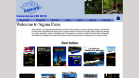 What Sigmapress.co.uk website looked like in 2021 (2 years ago)