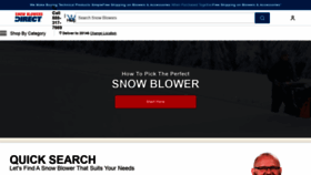 What Snowblowersdirect.com website looked like in 2021 (2 years ago)