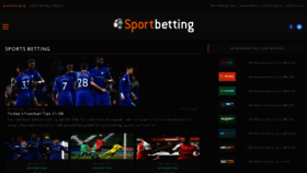 What Sportbetting.ng website looked like in 2021 (2 years ago)