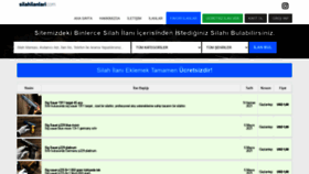 What Silahilanlari.com website looked like in 2021 (2 years ago)