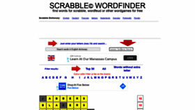 What Scrabblewordfinder.eu website looked like in 2021 (2 years ago)