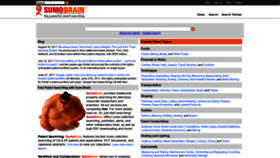 What Sumobrain.com website looked like in 2021 (2 years ago)