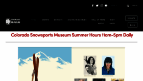 What Skimuseum.net website looked like in 2021 (2 years ago)