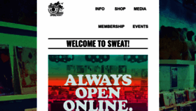 What Sweatrecordsmiami.com website looked like in 2021 (2 years ago)