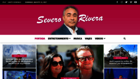 What Severorivera.com website looked like in 2021 (2 years ago)
