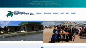 What Seaturtlehospital.org website looked like in 2021 (2 years ago)