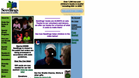What Seedlings.org website looked like in 2021 (2 years ago)