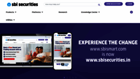 What Sbisecurities.in website looked like in 2021 (2 years ago)