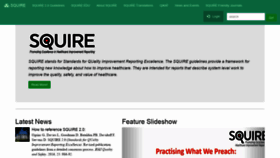 What Squire-statement.org website looked like in 2021 (2 years ago)