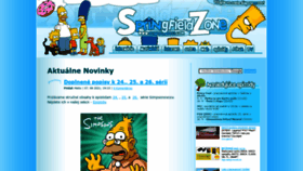 What Simpsonovci.com website looked like in 2021 (2 years ago)