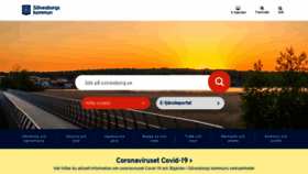 What Solvesborg.se website looked like in 2021 (3 years ago)