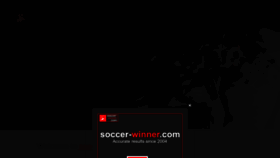 What Soccer-winner.com website looked like in 2021 (3 years ago)