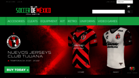 What Soccerdemexico.com website looked like in 2021 (2 years ago)