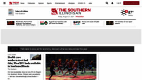What Southernillinoisan.com website looked like in 2021 (2 years ago)