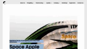 What Spaceapple.com website looked like in 2021 (2 years ago)