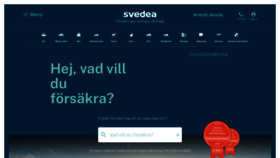 What Svedea.se website looked like in 2021 (2 years ago)