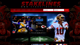 What Stakelines.com website looked like in 2021 (2 years ago)