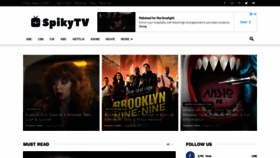 What Spikytv.com website looked like in 2021 (2 years ago)