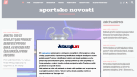 What Sportskenovosti.hr website looked like in 2021 (2 years ago)