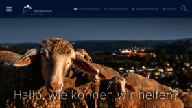 What Stadt-heidenheim.name website looked like in 2021 (2 years ago)