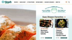 What Simplyrecipes.com website looked like in 2021 (2 years ago)