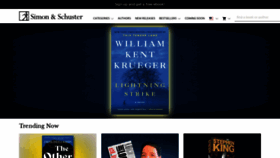 What Simonandschuster.com website looked like in 2021 (2 years ago)