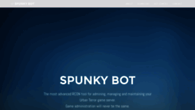 What Spunkybot.de website looked like in 2021 (2 years ago)
