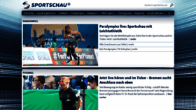 What Sportschau.de website looked like in 2021 (2 years ago)