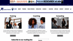 What Successfactory.co.za website looked like in 2021 (2 years ago)