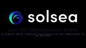 What Solsea.io website looked like in 2021 (3 years ago)