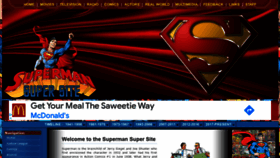 What Supermansupersite.com website looked like in 2021 (2 years ago)