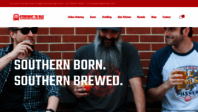 What Straighttoale.com website looked like in 2021 (2 years ago)