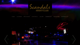 What Scandalsnightclub.com website looked like in 2021 (2 years ago)