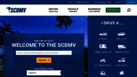What Scdmvonline.com website looked like in 2021 (2 years ago)