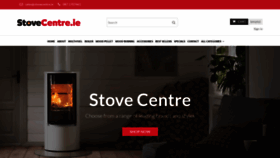 What Stovecentre.ie website looked like in 2021 (2 years ago)