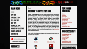 What Soccertipsking.com website looked like in 2021 (2 years ago)