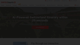 What Swisstoursonline.com website looked like in 2021 (2 years ago)