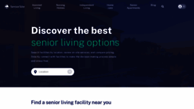 What Seniorsite.org website looked like in 2021 (2 years ago)