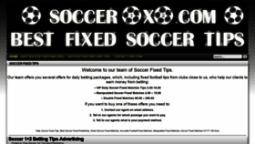 What Soccer-1x2.com website looked like in 2021 (2 years ago)