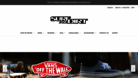 What Surfanddirt.com website looked like in 2021 (2 years ago)