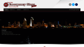 What Sandiegoemergencyglass.com website looked like in 2021 (2 years ago)