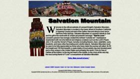 What Salvationmountain.us website looked like in 2021 (2 years ago)