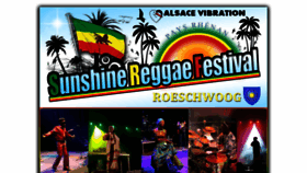 What Sunshinereggaefestival.com website looked like in 2021 (2 years ago)