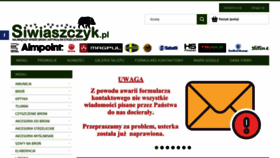 What Siwiaszczyk.pl website looked like in 2021 (2 years ago)
